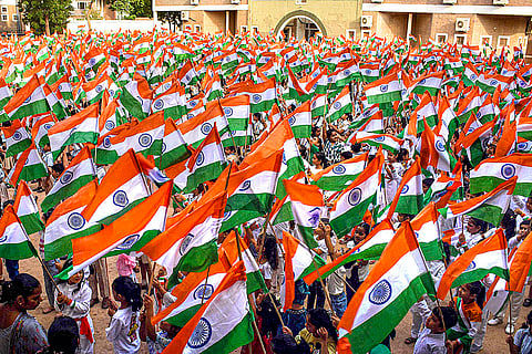 Tiranga yatra in Bikaner